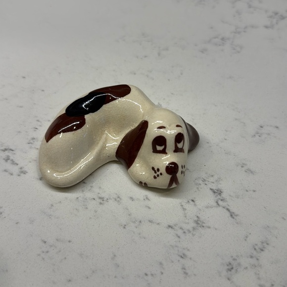 Vintage Rio Hondo Dog Puppy Pottery Figurine - Picture 1 of 7